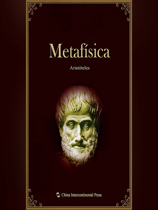 Title details for Metafísica by Aristóteles - Available